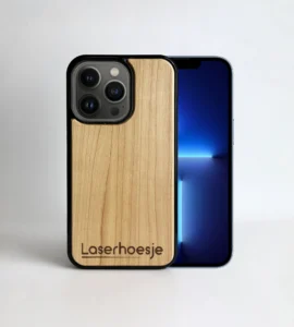 Houten telefoonhoesje Esdoorn iPhone 13 pro